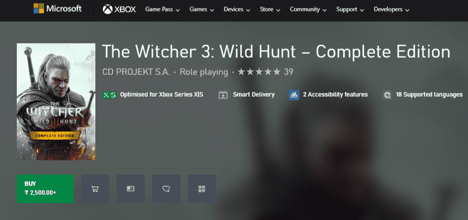 The Witcher 3: Wild Hunt