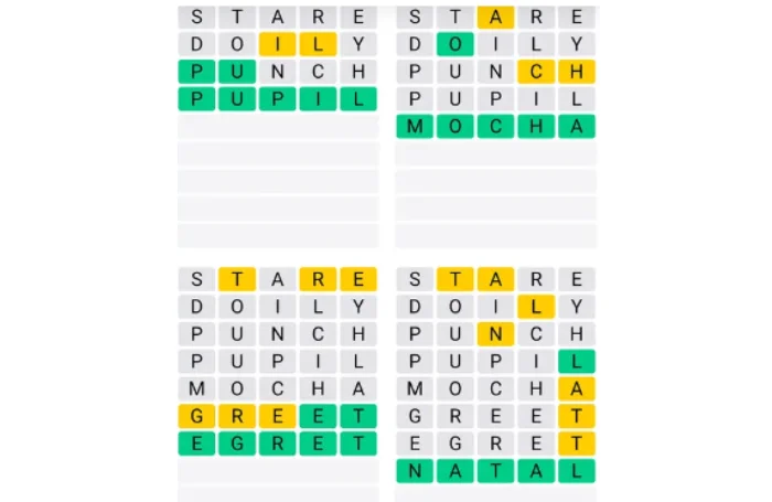 Quordle Answers for Friday, October 18 (game #998)