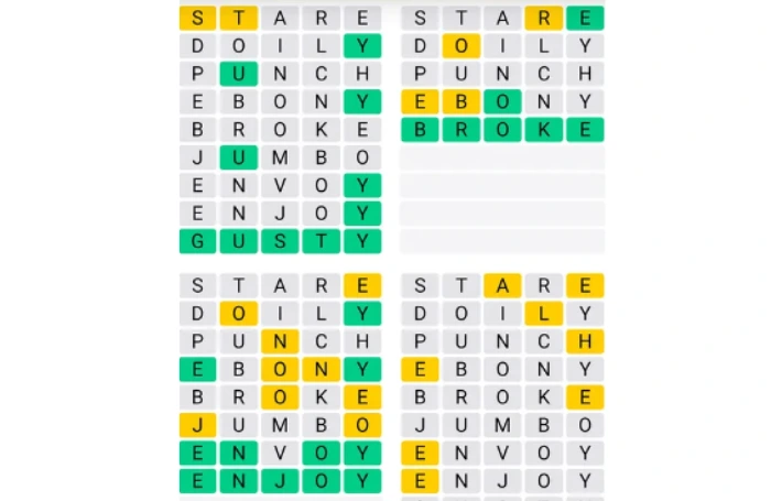 Quordle Answers for Saturday, October 19 (game #999)