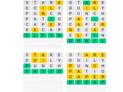 Quordle Today Instructions, Hints and Answers Friday, October 4 (game #984)