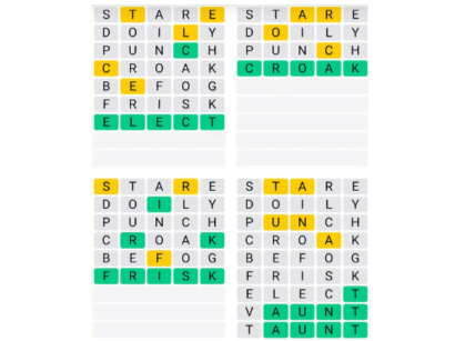 Quordle Today Instructions, Hints and Answers Saturday, October 5 (game #985) answers