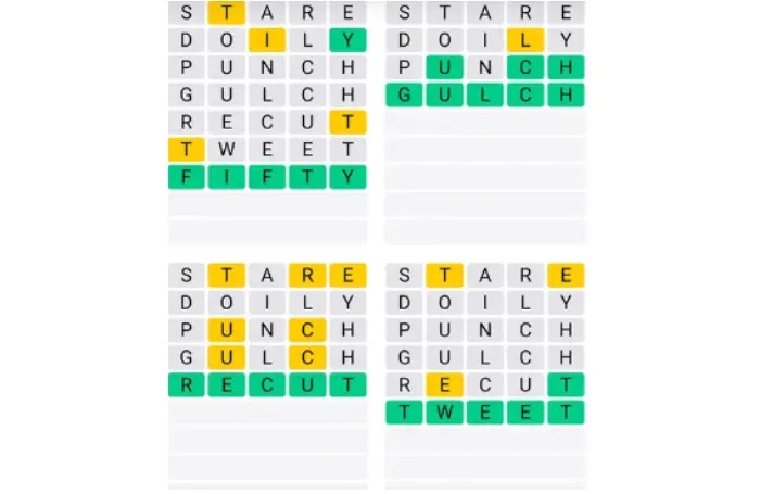 Today's Quordle Answers and Hints for Friday, November 1 (game #1012)